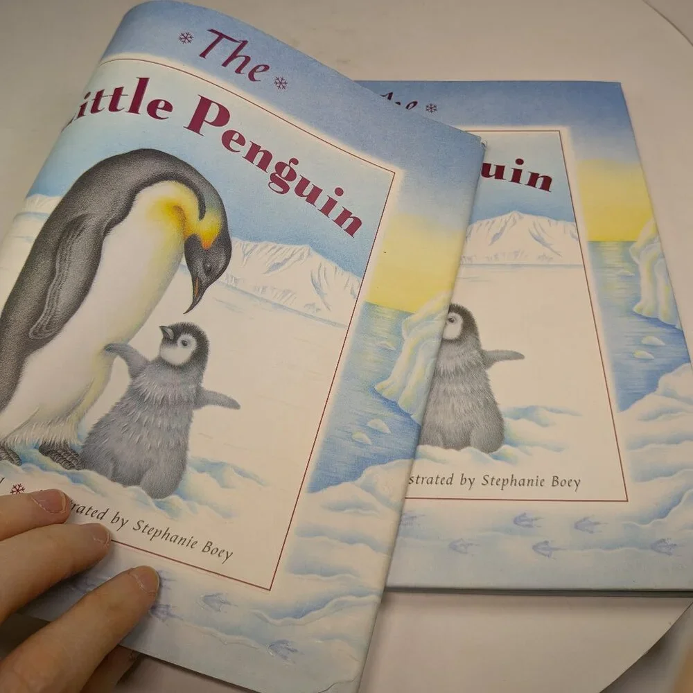 The Little Penguin hardback EMBOSSED book and Audio CD Scholastic